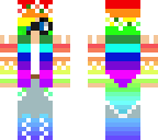cute  rainbow nurd