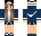 dark blue nike girl