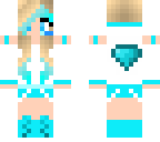 edited blue girl