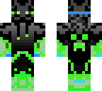mix between blue and green