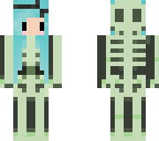 skeleton girl