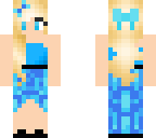 blue girl pretty dress edit