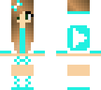 blue youtuber girl