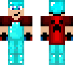 dude with fake armor and glove's and a cape new 1