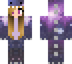 edited galaxy dino girl