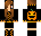 girl halloween skin