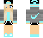 nike girl-light blue