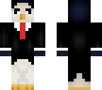 penguin in awesome suit