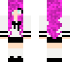 pink hair