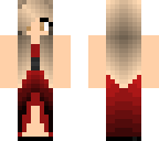 pretty red dress