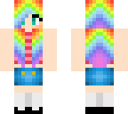 rainbow disney girl