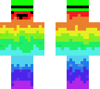 rainbow fedora