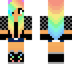 rainbow girl