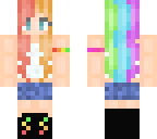 rainbow girl