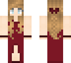 red prom girl