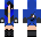 souless lucario hoodie girl