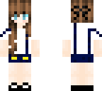 suspenders girl