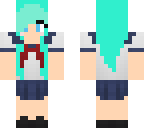 anime school girl