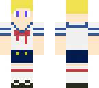 another guy in schoolgirl uniform