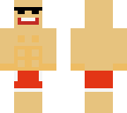 beach man
