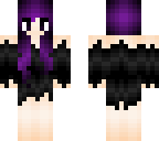 beautyrie with purple hair
