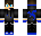 blue dragon boy