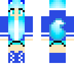 blue fox girl