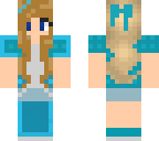 blue girl