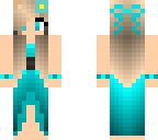 blue girl