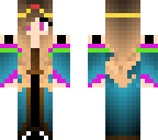 colorful princess hero