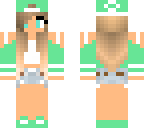 cool green girl