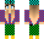 coole girl met blokjes outfit