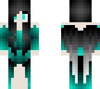 edit of goth girl with wings
