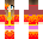flame girl
