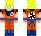 goku super saiyan custom with logo