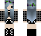 gothic girl chibi