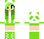 green panda