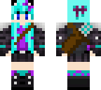 kawaii chan blauw