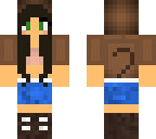 monkey girl with crop top