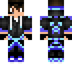 neon blue creeper gamer v2