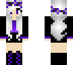 pale goth girl