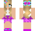 pink cheerleader