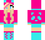 pink cute panda