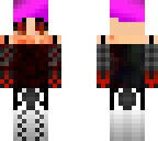 pink haired girl