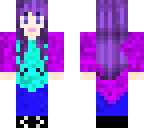 purple hair girl