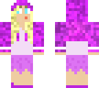purple hoodie girl