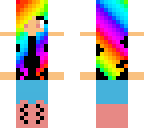 rainbow girl