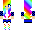 rainbow girl