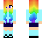 rainbow girl