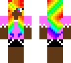 rainbow girl